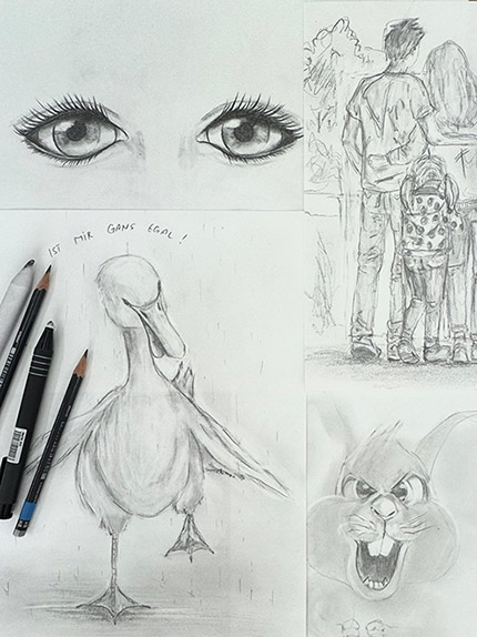 Kurs mit Carmen Högger im Atelier boesner in Aarberg