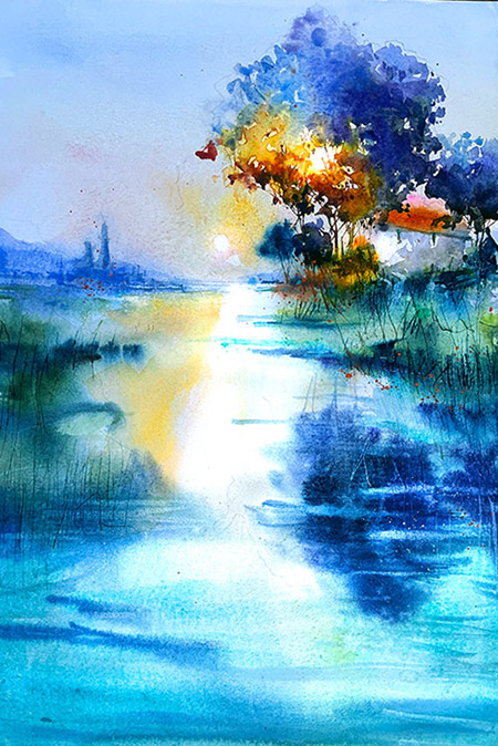 Kurs mit Tine Klein im Atelier boesner in Unterentfelden