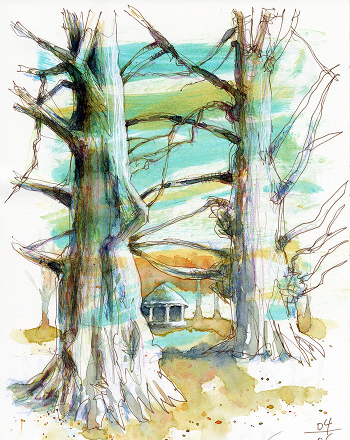 Kurs im Atelier boesner in Unterentfelden mit Hans-Christian Sanladerer