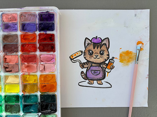 Kinder-Malkurs boesner Aarberg Sweet oder Street