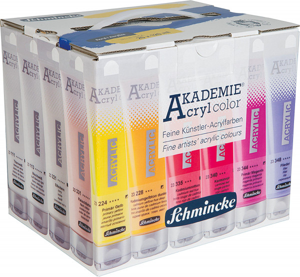 Schmincke – Akademie Acryl Color Acrylfarben-Set