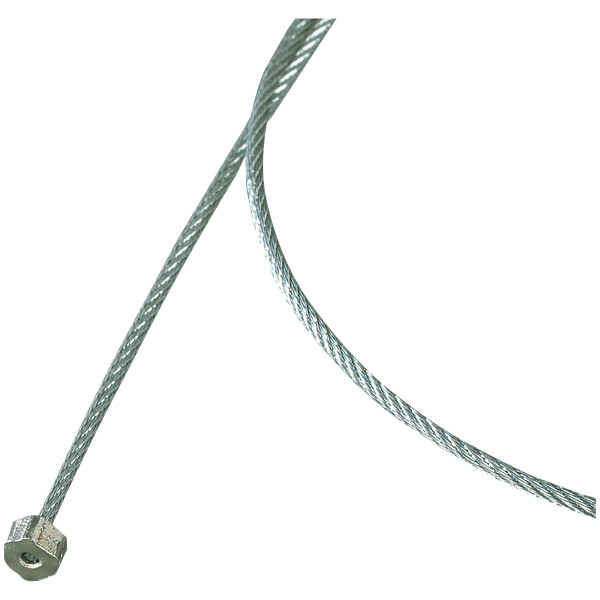 boesner Perlon-/Stahldrahtseil mit Sechskantgleiter