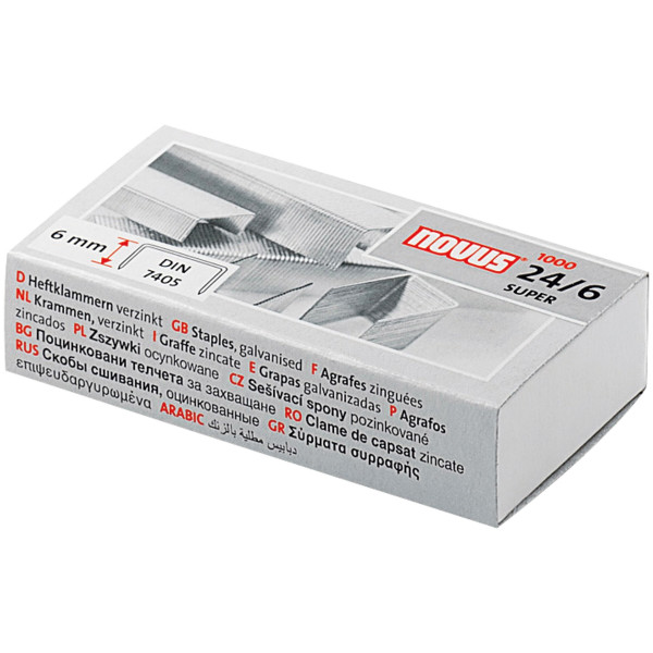 novus Super Heftklammern 24/6