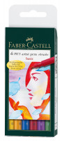 Faber-Castell Pitt Artist Pen Brush-Set | 6 Stifte