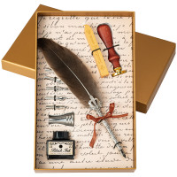 MAILING_2025-11_Nov: Lanzfeld Kalligrafie-Set mit Siegelwachs