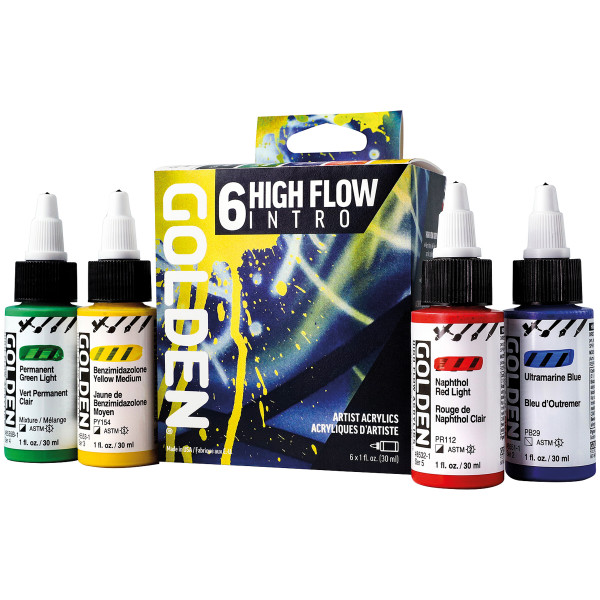 Golden High Flow Acrylfarben Intro-Set