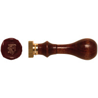 Standardgraph Siegel mit Holzgriff