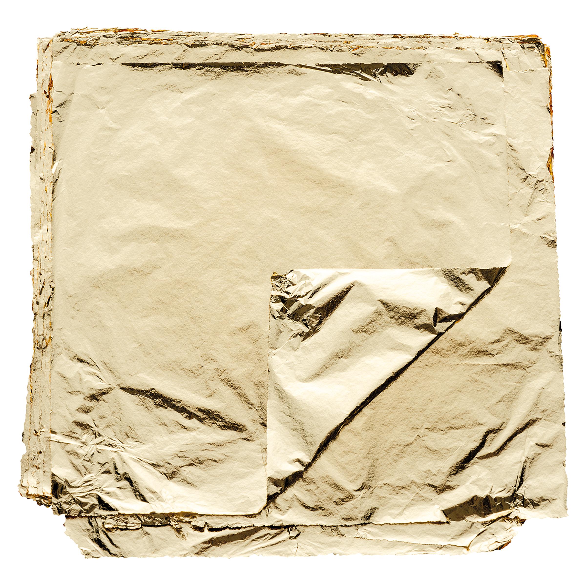 1 x Anlegemilch im Stift Schlagmetall 4,5 x 4,5 cm Imit. 100 Blatt Blattgold 