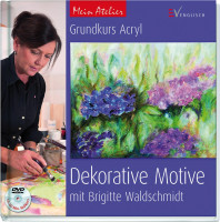 Mein Atelier: Grundkurs Acryl - Dekorative Motive (Brigitte Waldschmidt) | Englisch Vlg.