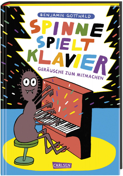 Carlsen Verlag Spinne spielt Klavier