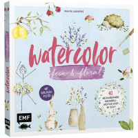 Watercolor fein und floral
