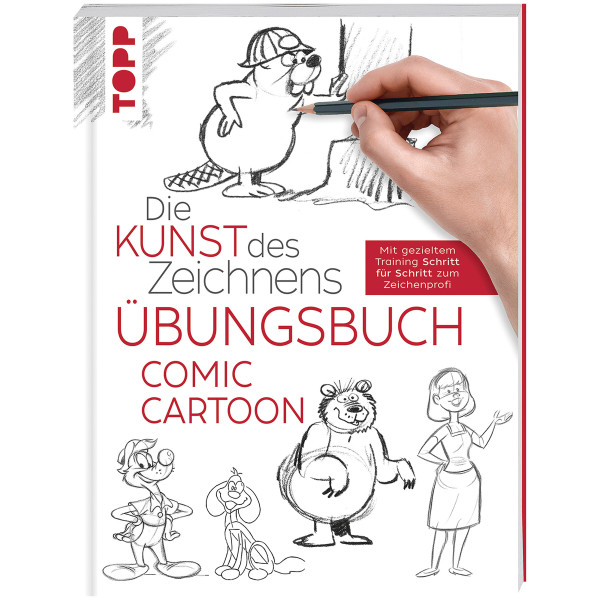 frechverlag Comic Cartoon Übungsbuch