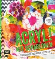 Acryl! – mit Schablonen (Ines Rüdel) | Edition Michael Fischer Vlg. 