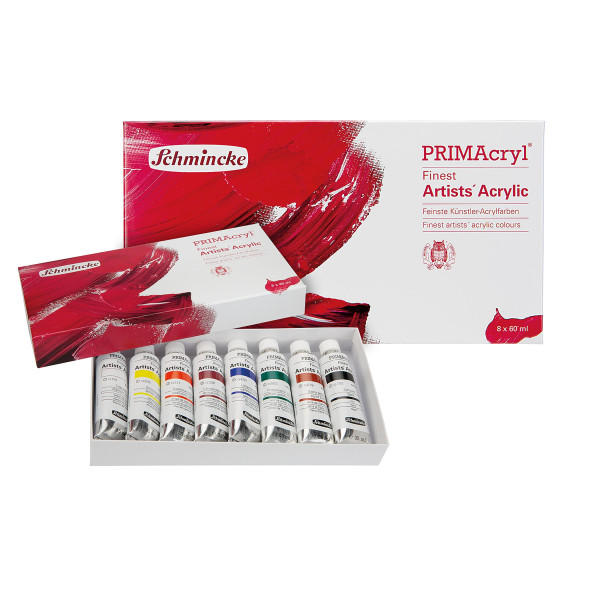Schmincke – Primacryl Künstler-Acrylfarben-Set im Karton