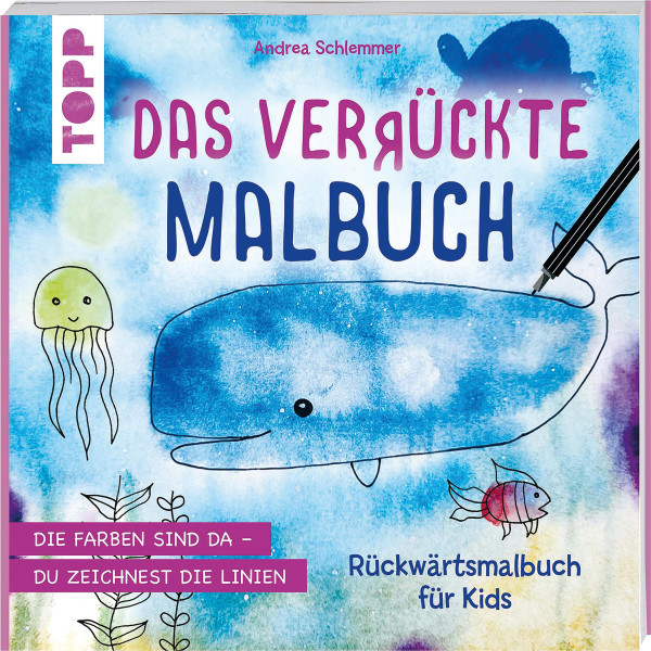 frechverlag Das verrückte Malbuch
