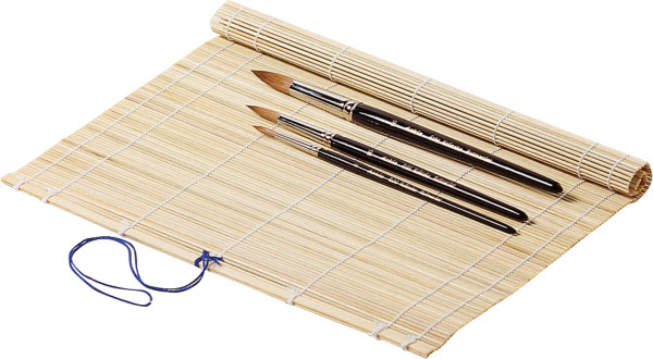 Seng Pinselmatte aus Bambus