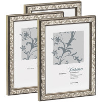 MONAT_2023-12_Dez: Fiorino Fotorahmen | 3x 13 x 18 cm, Silber