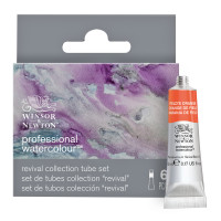 6 x 5 ml | Winsor & Newton Professional Watercolour Revival Aquarellset
