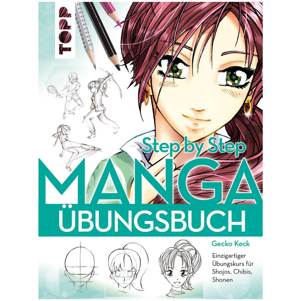 frechverlag Manga Step by Step Übungsbuch