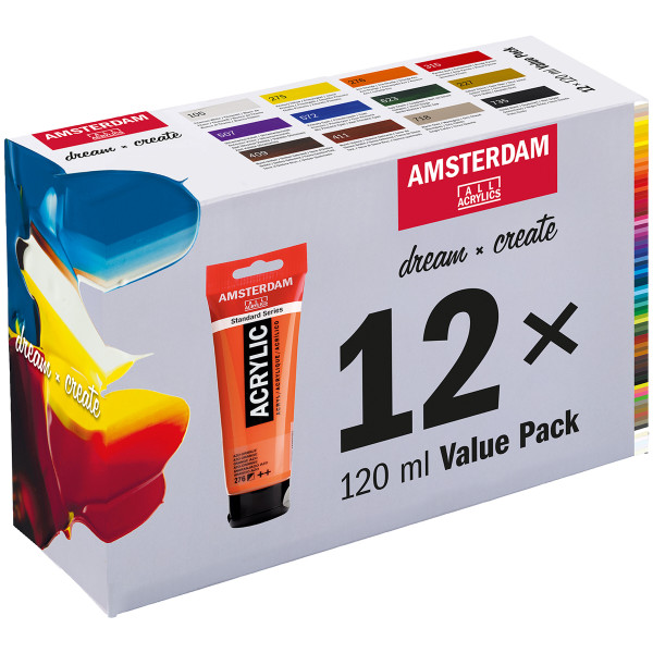 Royal Talens – Amsterdam Standard Series Acryl Value Pack