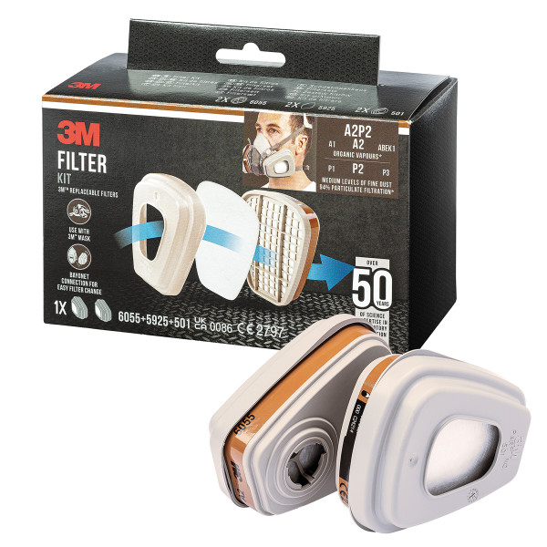 3M Ersatzfiltersatz für 6002KIT-1