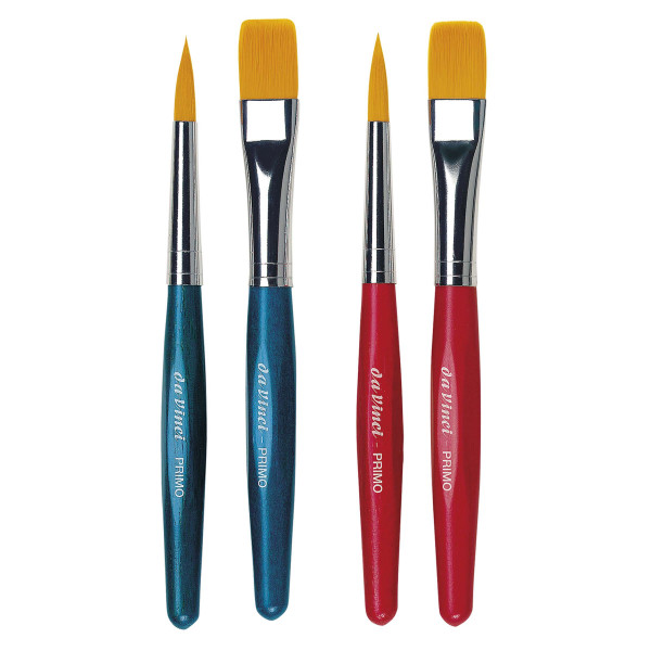 da Vinci Primo Mal-Lernpinsel-Set mit Synthetikbesatz