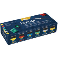 Kreul Javana Stoffmalfarben-Set Glitterfarben | helle & dunkle Stoffe