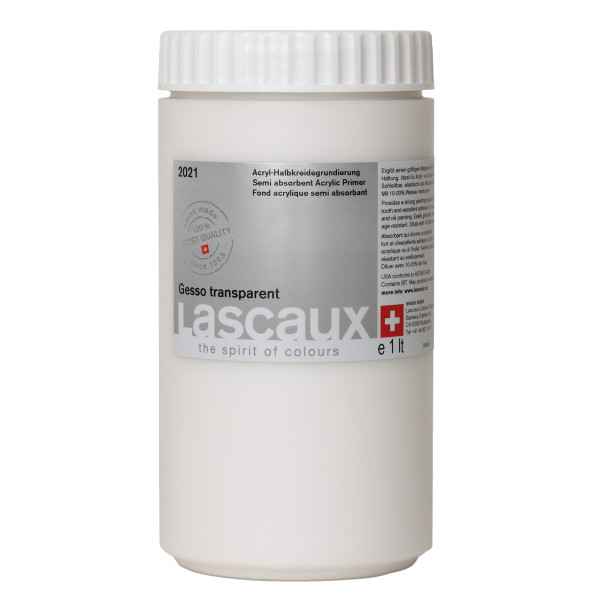 Lascaux Gesso transparent