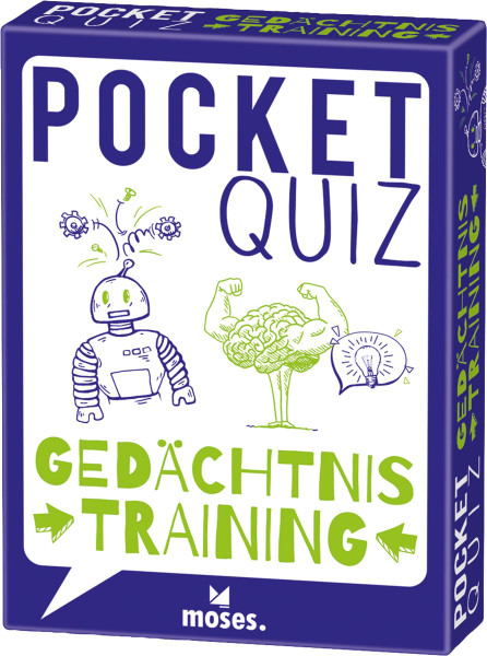Moses Verlag Pocket Quiz Gedächtnistraining