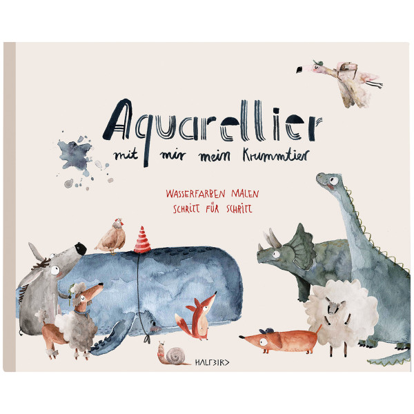 Halfbird - Ramona Zirk Aquarellier mit mir mein Krummtier