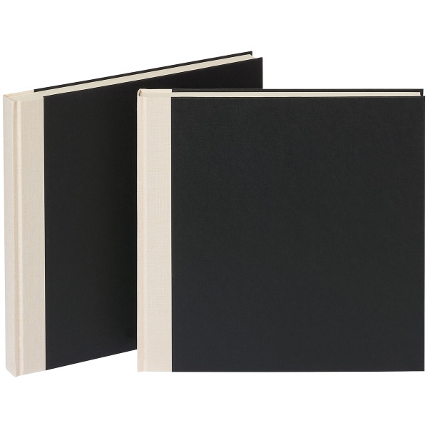 boesner Zeichenbuch im 2er-Pack, 20 x 20 cm