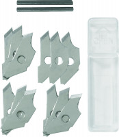 Klingen, 12 Stück + 2 Bleiminen | Ecobra Kreis-Cutter