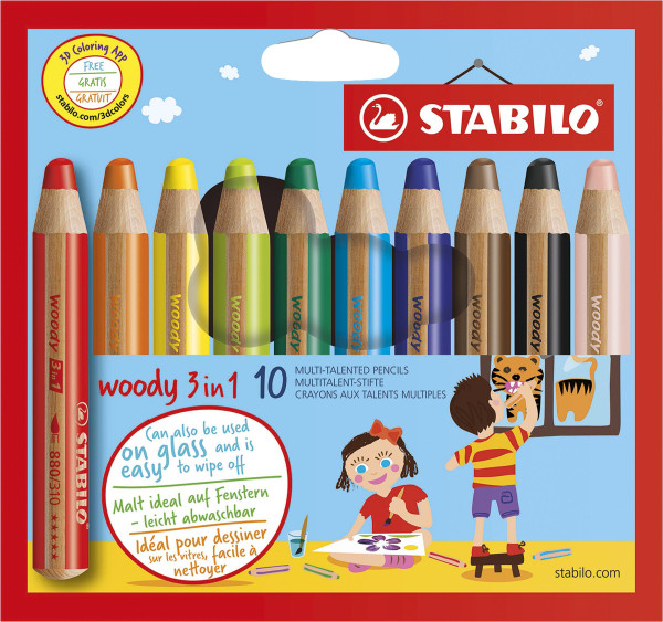 Stabilo® Woody 3 in 1-Set