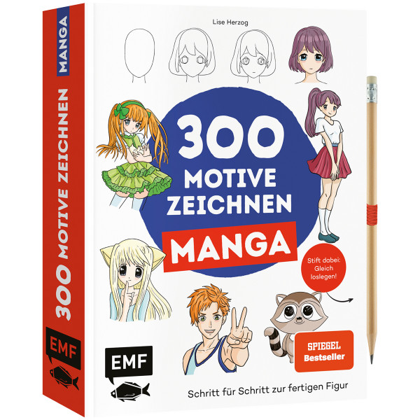 Edition Michael Fischer 300 Motive zeichnen - Manga