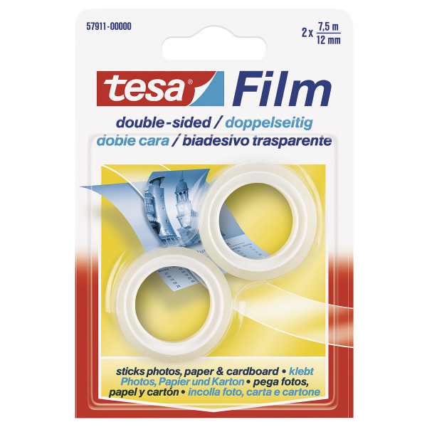 tesa® Tesafilm doppelseitig Ersatzrolle