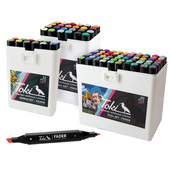 Toki Fader Layout Marker-Set