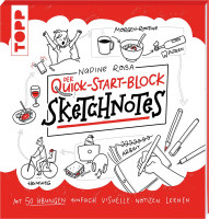 Sketchnotes QuickStart-Block (Nadine Roßa) | frechverlag