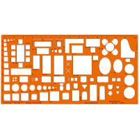 Standardgraph ﻿﻿Möblierungsschablone