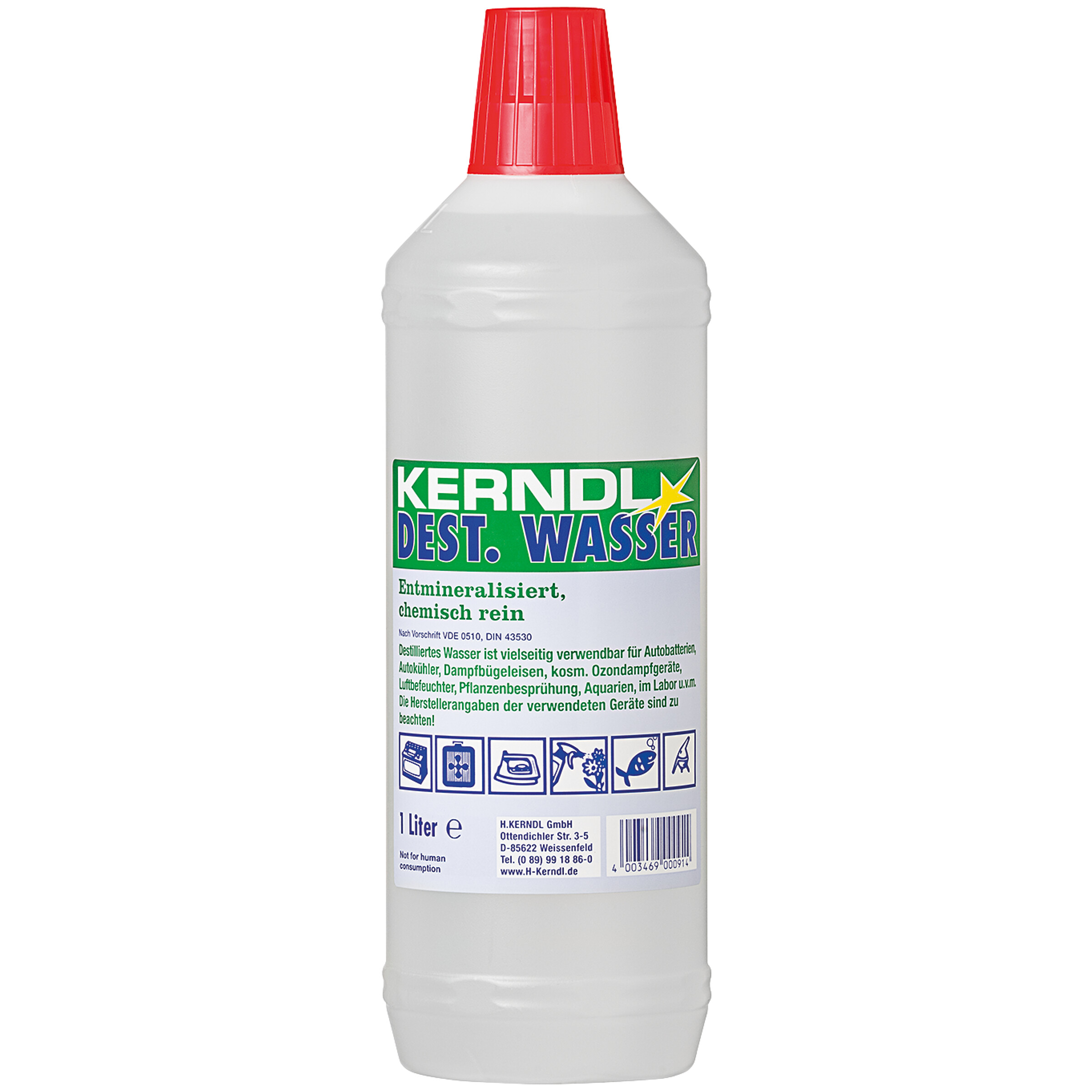 10 Liter Destilliertes Wasser | Premium Qualität | Versandfrei Entmineralisiert 10 Liter Destilliertes Wasser | Premium Qualität | Versandfrei Entmineralisiert