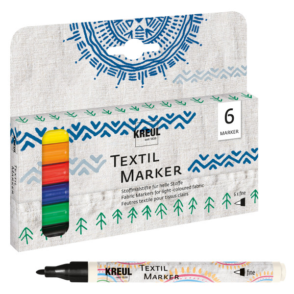 Kreul Textil Marker-Set fine