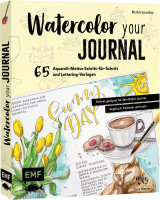 Watercolor your Journal #colouryourday (Tanja Werner) | EMF Vlg.