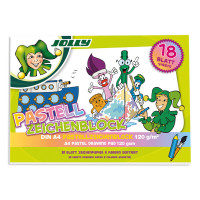 Jolly Pastellzeichenblock A4