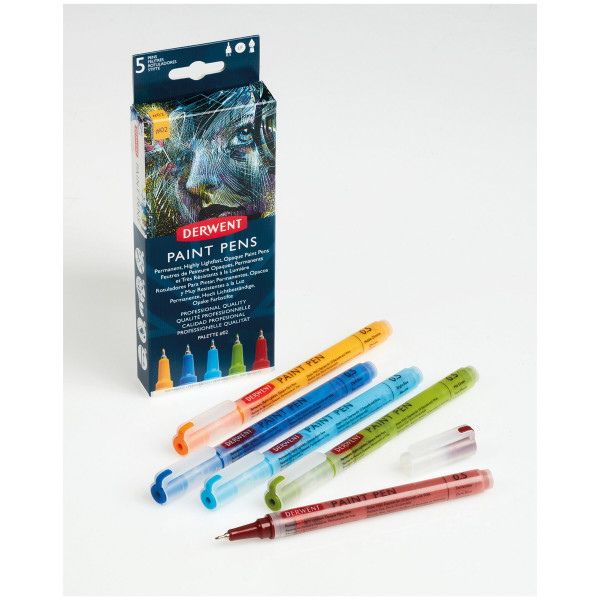 Derwent Paint Pen Tuschestift Set