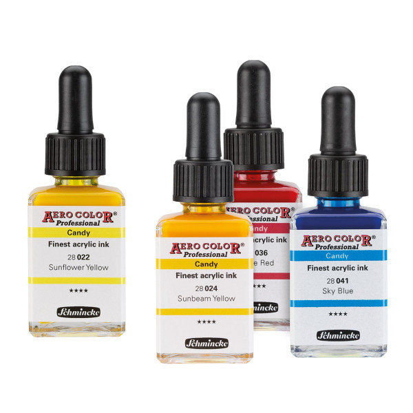 Schmincke – Aero Color Candy Colours Finest acrylic ink