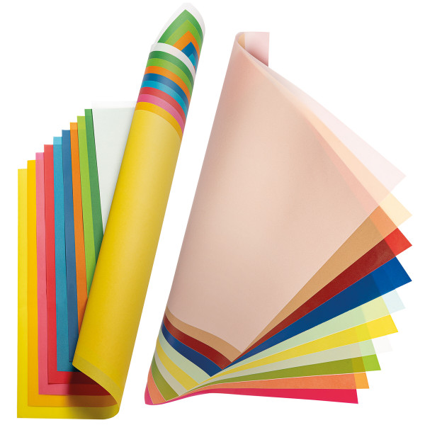 boesner Farbiges Transparentpapier