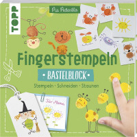 Fingerstempeln – Bastelblock (Pia Pedevilla) | frechverlag