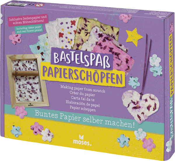 Moses Verlag Bastelspaß Papierschöpfen