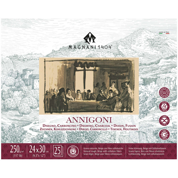 Magnani 1404® Annigoni Zeichenpapier-Block