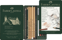 12-teiliges Set | Faber-Castell Monochrome-Set