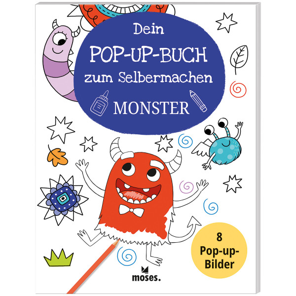Moses Verlag Dein Pop-up-Buch zum Selbermachen